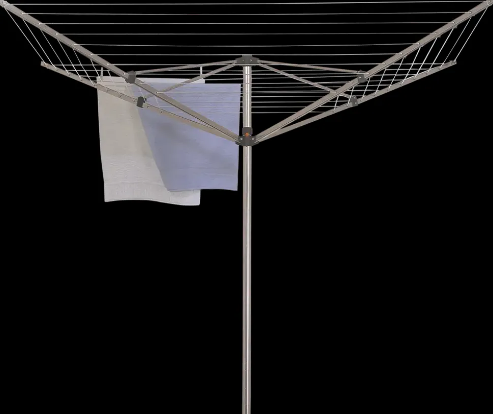 Tørrestativ 4-armet aluminium