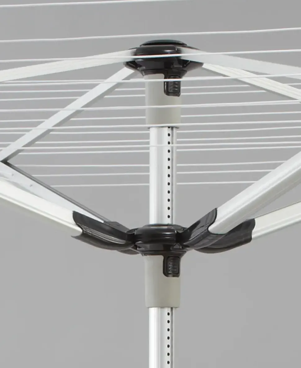 Tørrestativ 4-armet luksus aluminium
