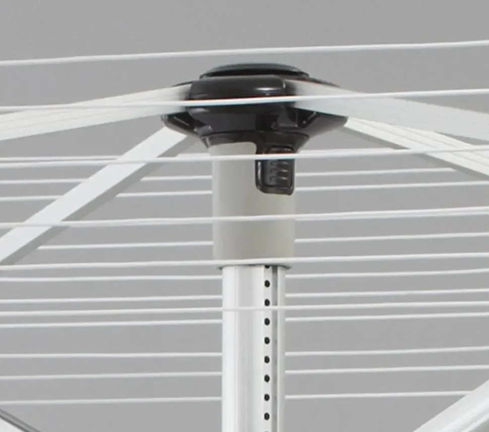 Tørrestativ 4-armet luksus aluminium