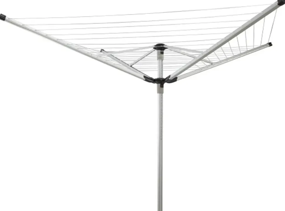 Tørrestativ 4-armet luksus aluminium