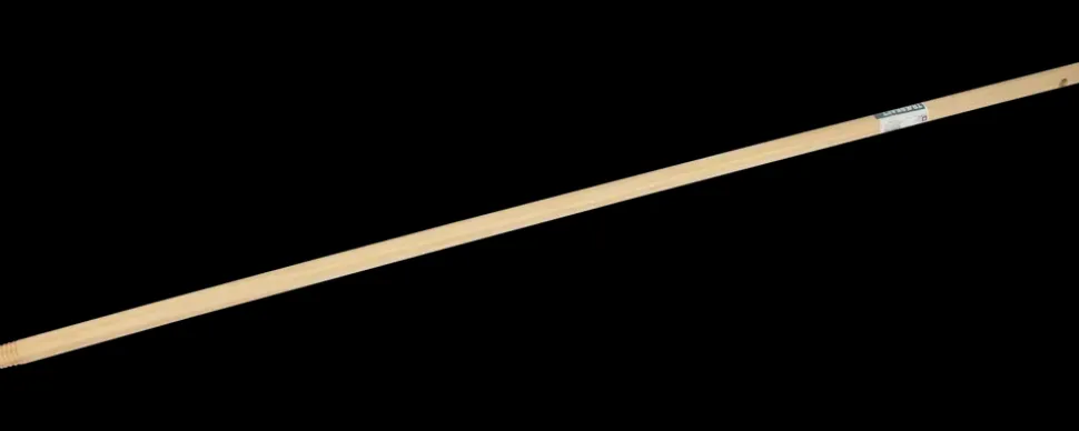 Træskaft med skruegevind 120 cm