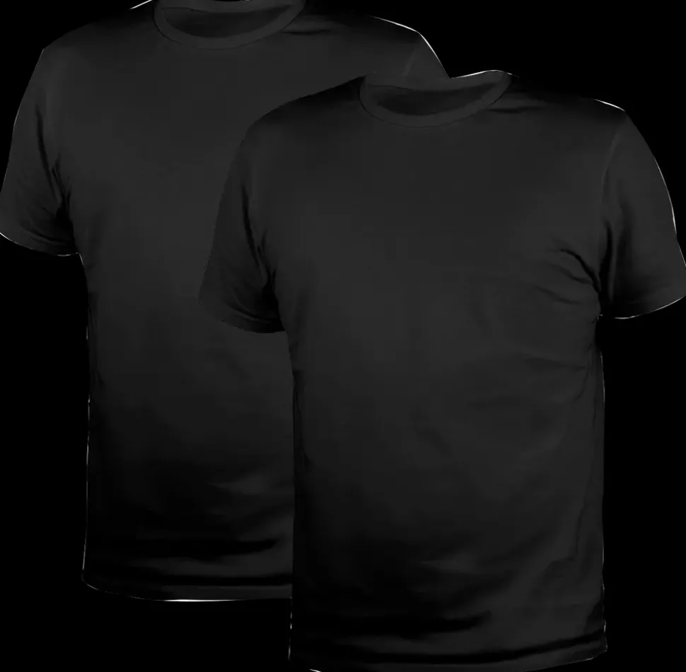 T-shirt 2-pak sort