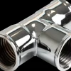 T-stykke 1/2'' - forkromet