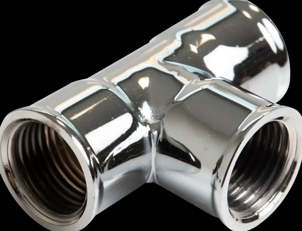 T-stykke 1/2'' - forkromet