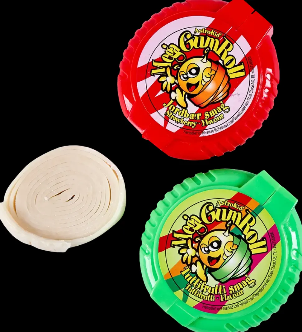 Tyggegummi rulle - assorterede varianter