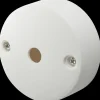 Udløbsroset Ø80 mm 5-leder - hvid