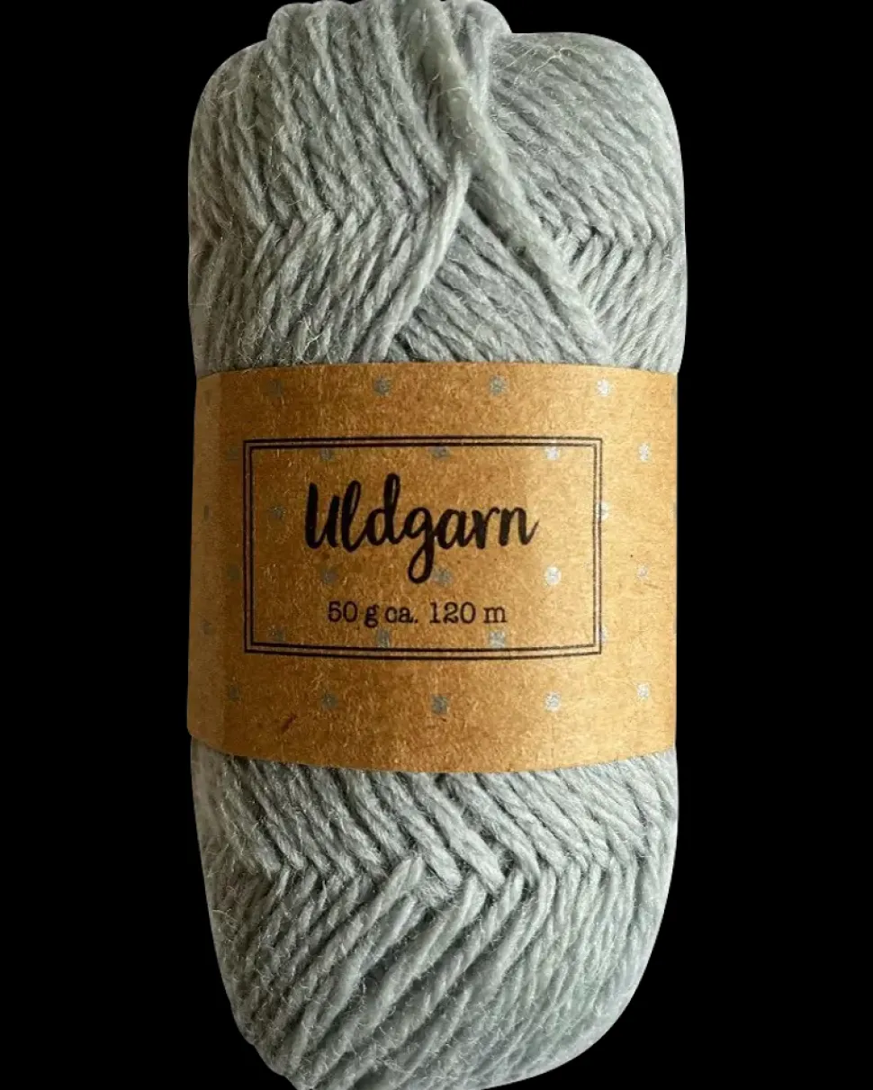Uldgarn 50 g - lys grå