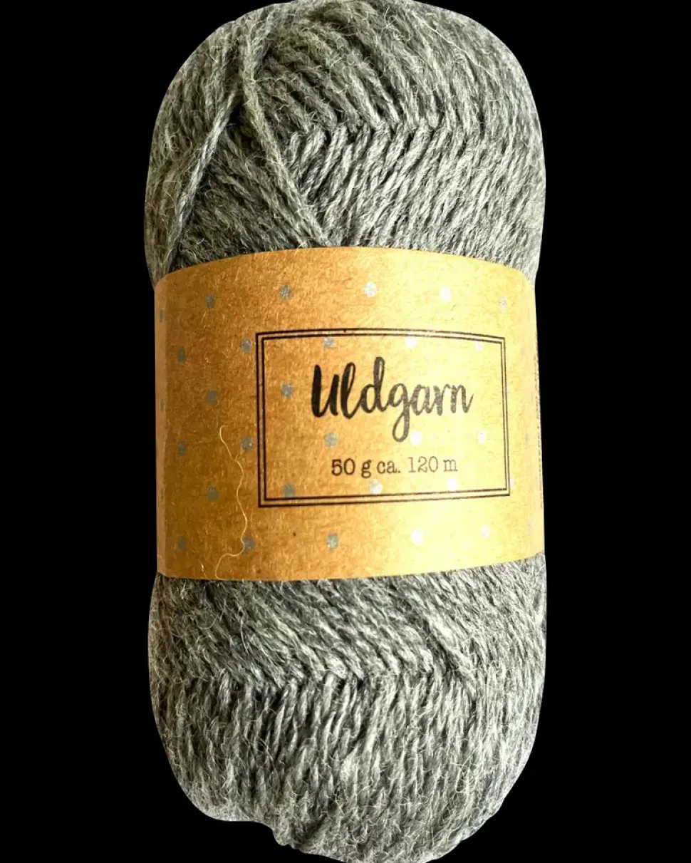 Uldgarn melange 50 g - assorterede farver