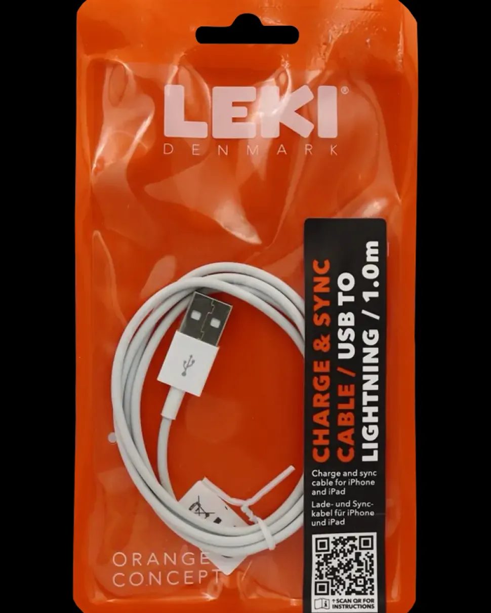 USB til Lightning Kabel - 1.0 meter