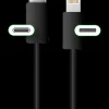 USB-C til Lightning 0,5 meter - sort