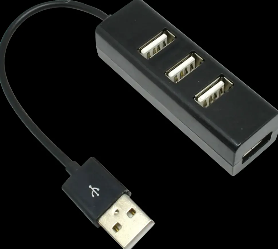 VANDENBERG 4 port USB-A 2.0 hub