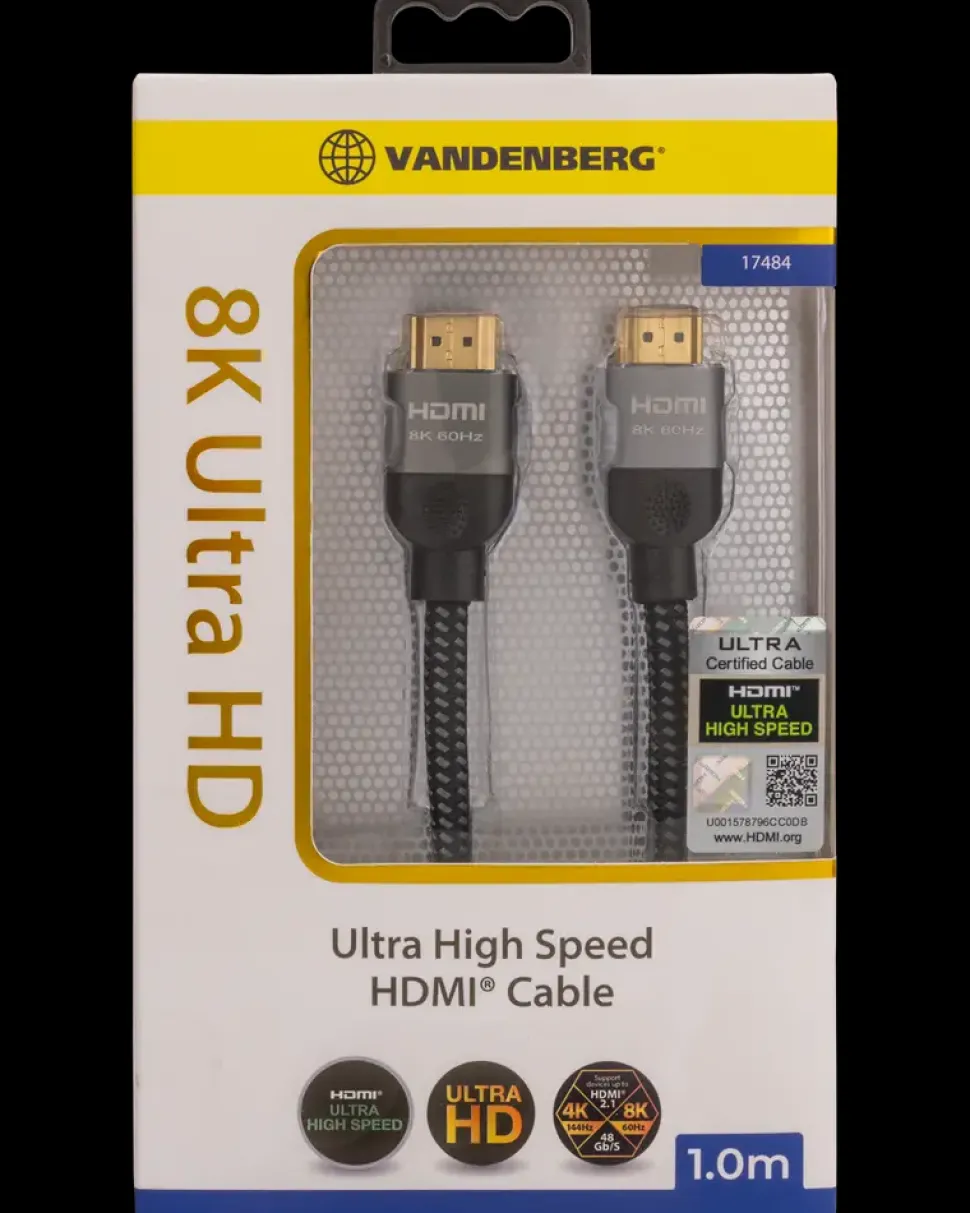 VANDENBERG Pro HDMI kabel 8K60Hz 1 meter