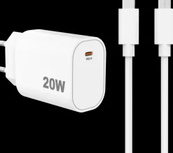 VANDENBERG Quick lader 20W - USB-C kabel