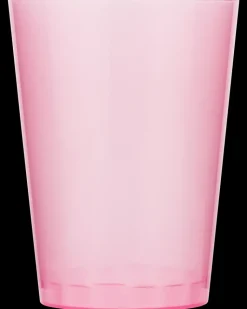 Vandglas 25 cl genanvendelig 6-pak - assorteret
