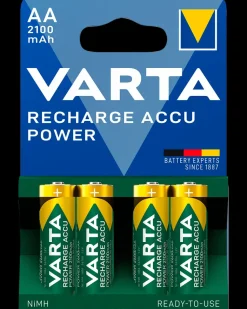 VARTA Genopladelig batteri - AA 2100mAh 4-pak