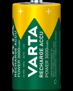 VARTA Genopladelig batteri - C 3000mAh 2-pak