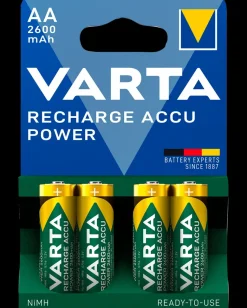 VARTA Genopladelig batteri - AA 2600mAh 4-pak