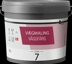 Vægmaling Glans 7 - hvid