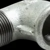 Vinkel 90° 3/4'' M/N - galvaniseret