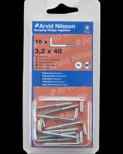 Vinkelkrog Ø3,2 x 40 mm 10-pak