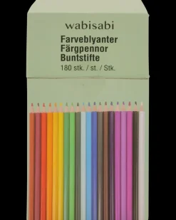 Wabisabi Farveblyanter 20 farver - 180 stk