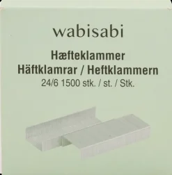 Wabisabi Hæfteklammer 24/6 - 1500 STK.