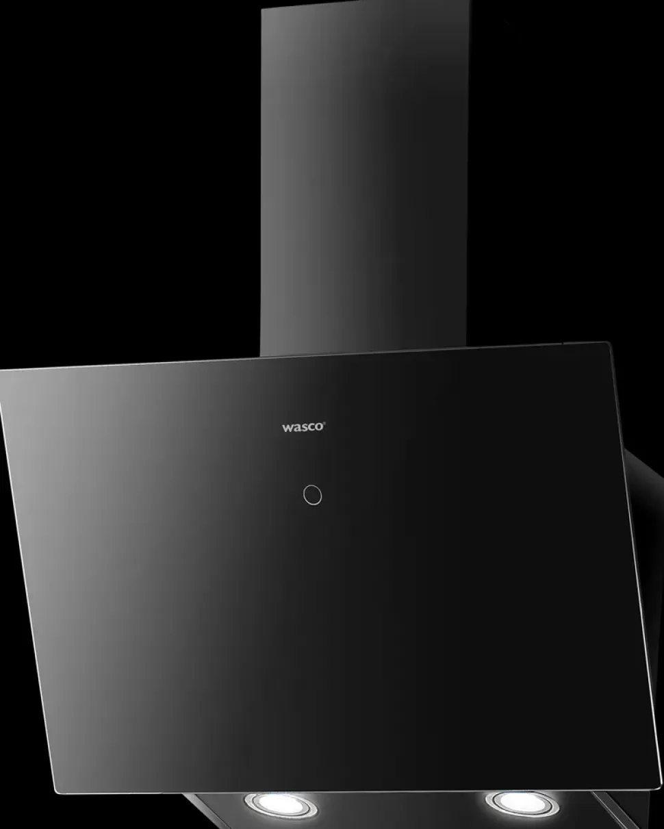 Wasco Emhætte Vertikal TV1360BL sort 60 cm
