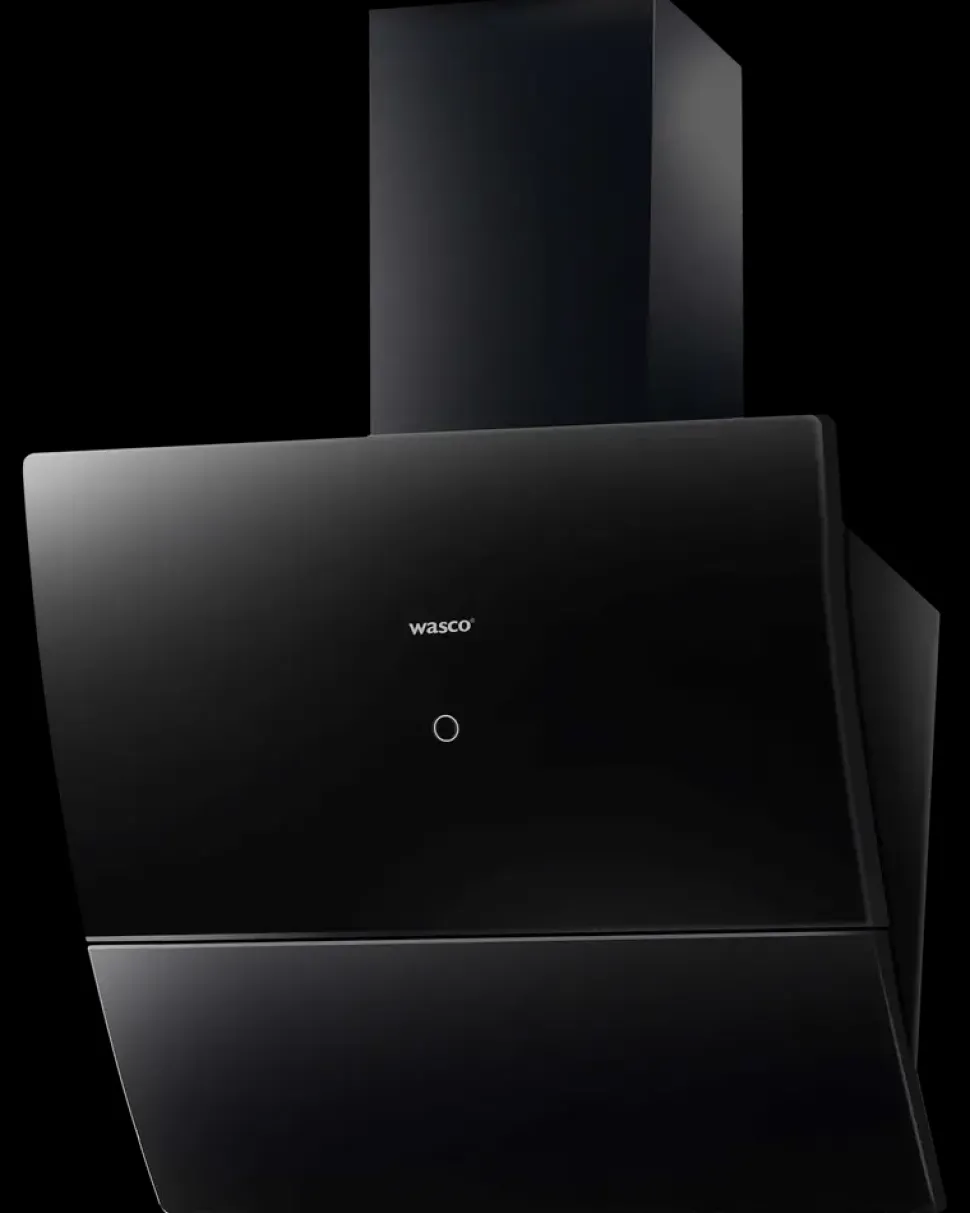 Wasco Emhætte Vertikal TV1860BL sort 60 cm