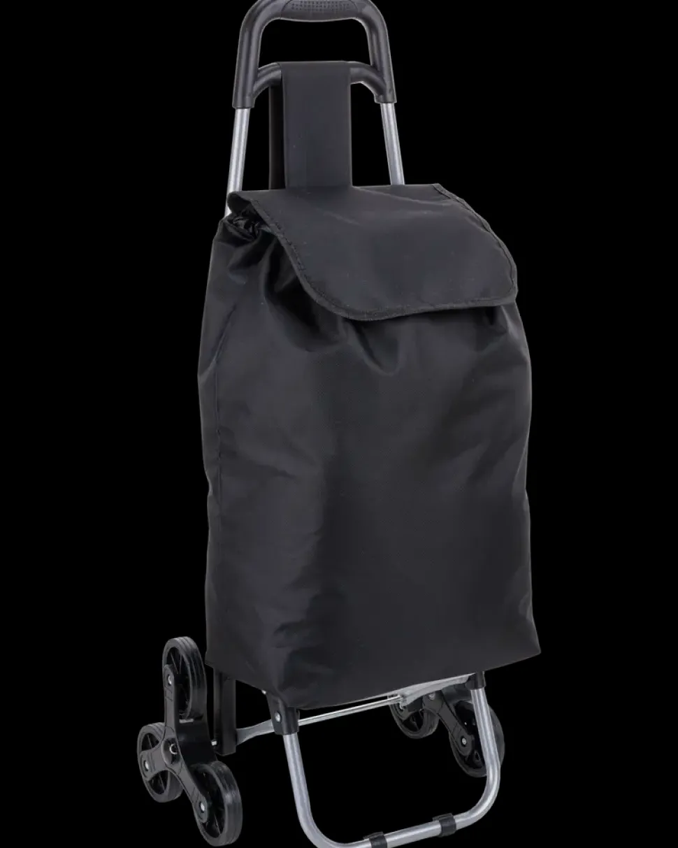 We Care Health Indkøbstrolley 6 hjul sort