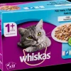 WHISKAS Fiskmenu 1 år+ 12 x 85 g
