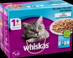 WHISKAS Fiskmenu 1 år+ 12 x 85 g