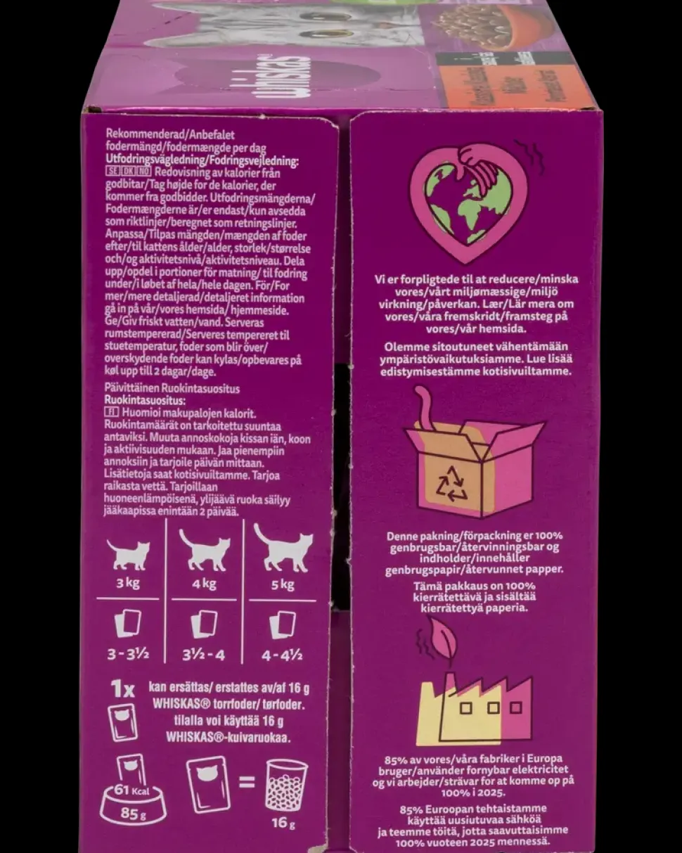 Whiskas Kødmenu 7 år+ 12 x 85 g