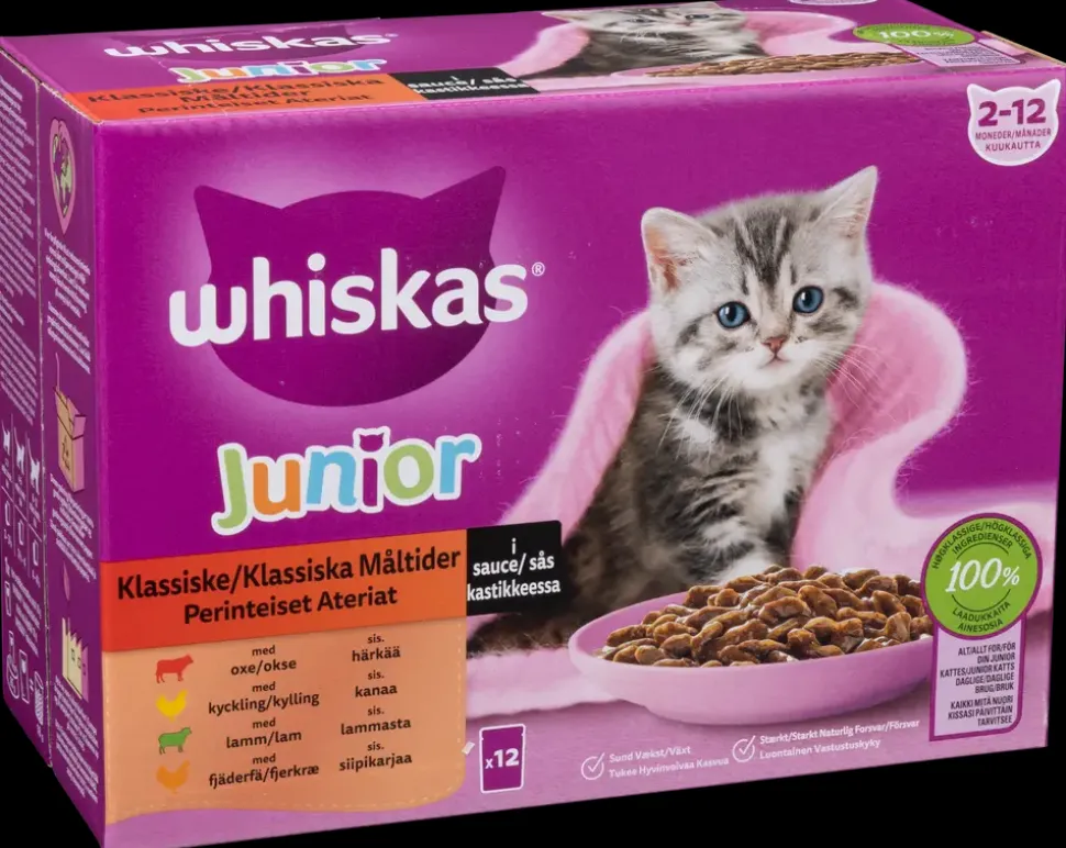 WHISKAS Ragout Junior 12 x 85 g