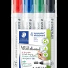 Whiteboardpen 4-pak - 2 mm