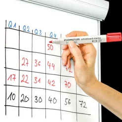 Whiteboardpen 4-pak - 2 mm