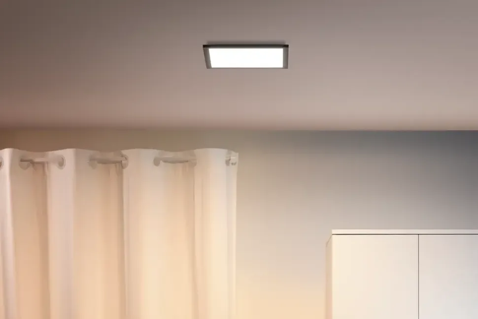 WiZ Loftlampe Panel 30x30cm 12W - sort
