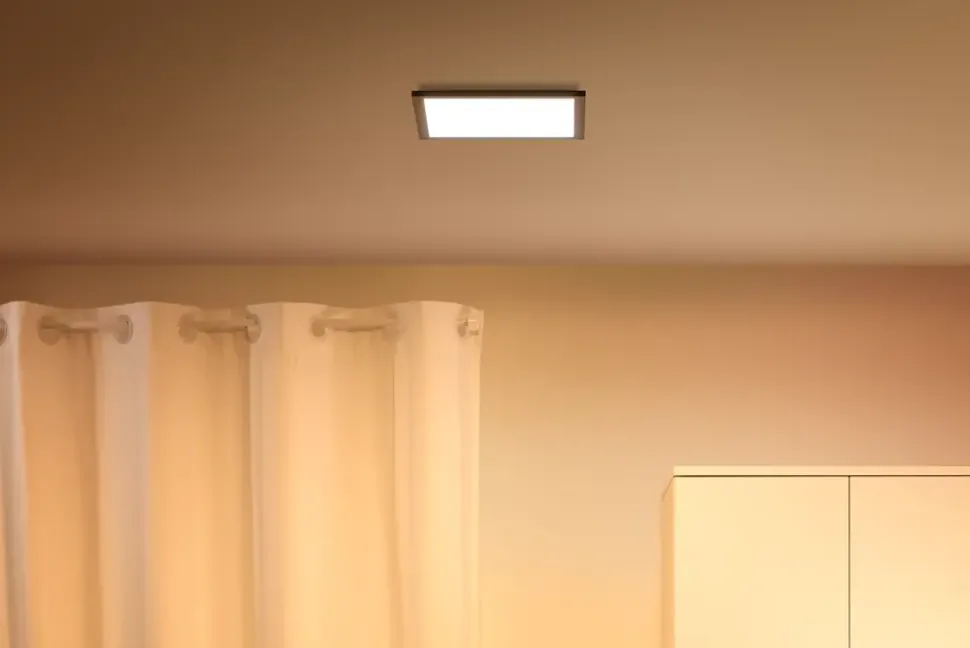 WiZ Loftlampe Panel 30x30cm 12W - sort