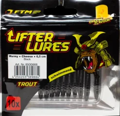 Wurmy Cheese 6,5 cm - Black