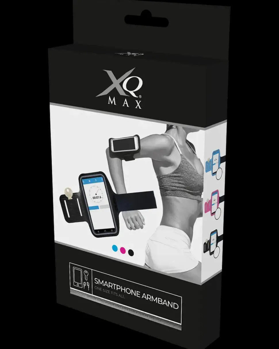 XQMax Løbearmbånd til smartphone - assorterede farver