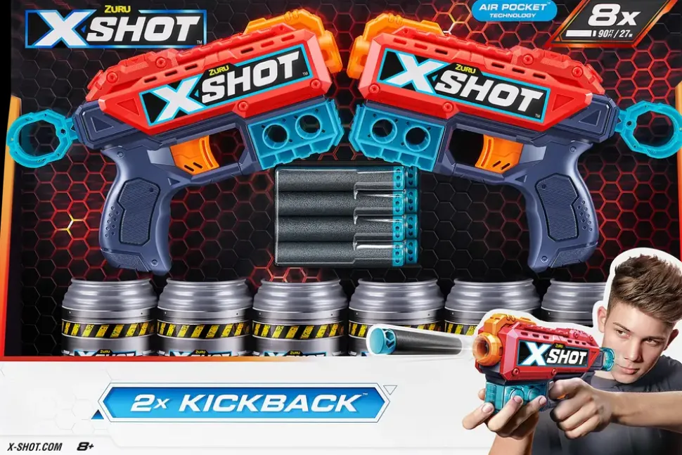 X-Shot Blaster Double Kickback