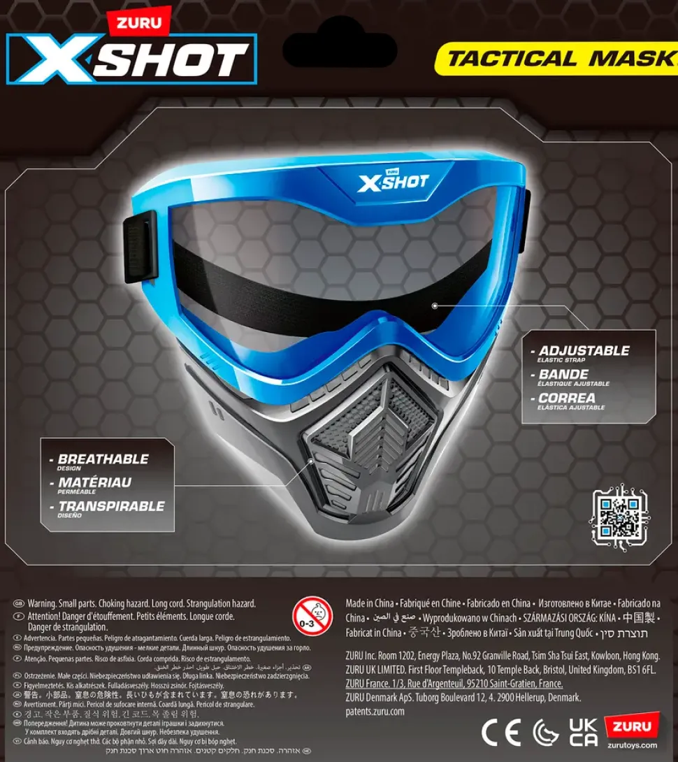 X-shot Tactical mask pro
